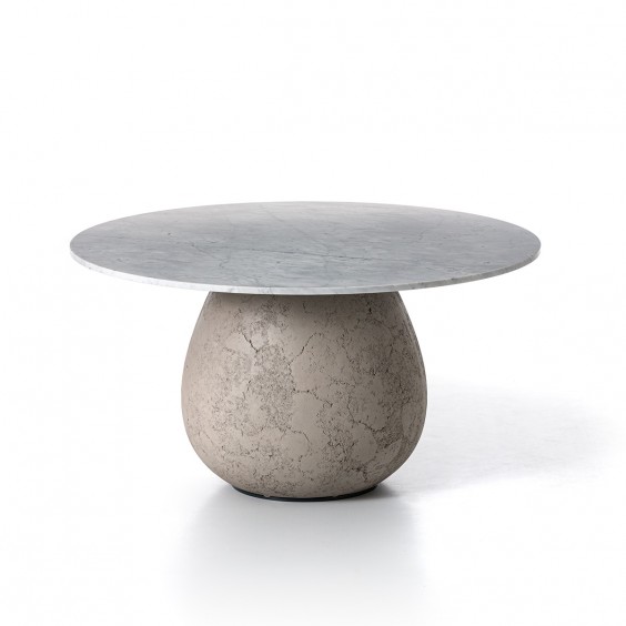 Gervasoni Next 232 236 table with concrete base - Agof Store