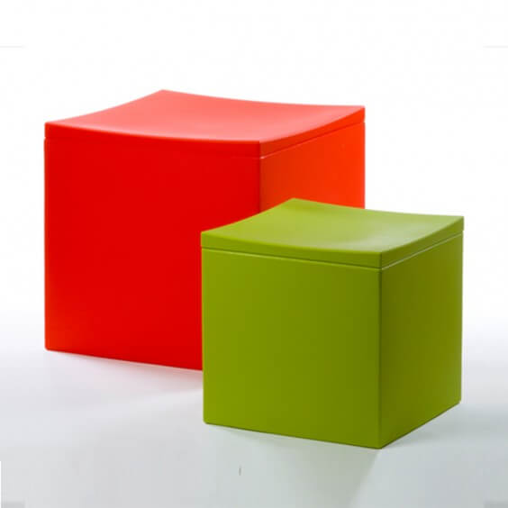 Serralunga Lounge Cube Pouf - Agof Store