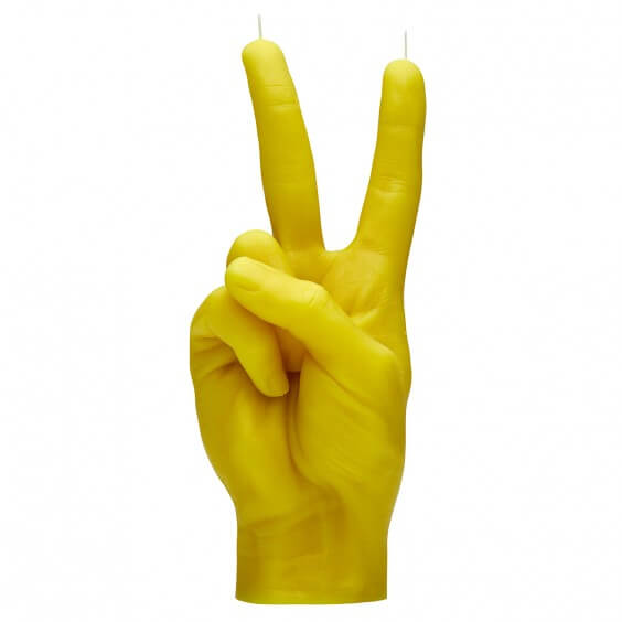 Candle Hand Peace candle - Agof Store