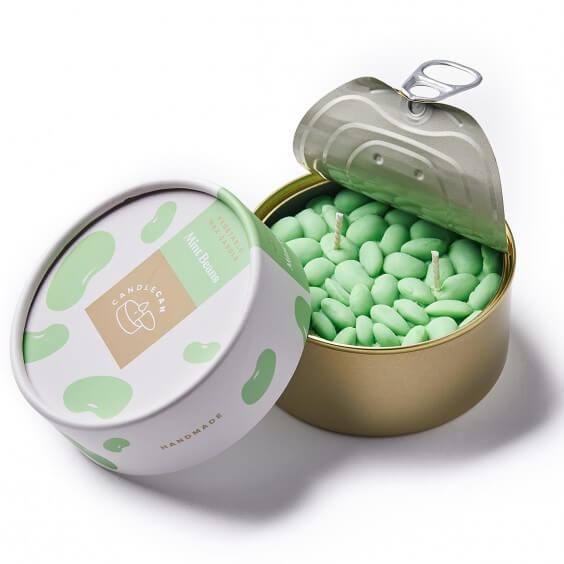 Candle Hand Mint Beans candle - Agof Store