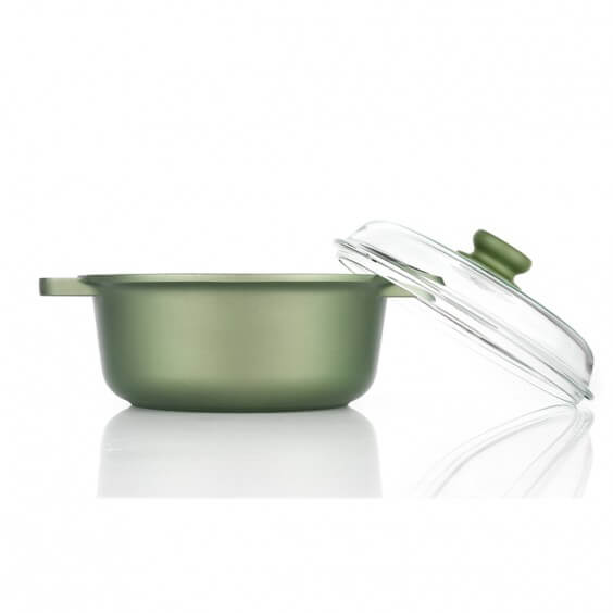 Risoli Dr.Green Induction saucepot with lid - Agof Store