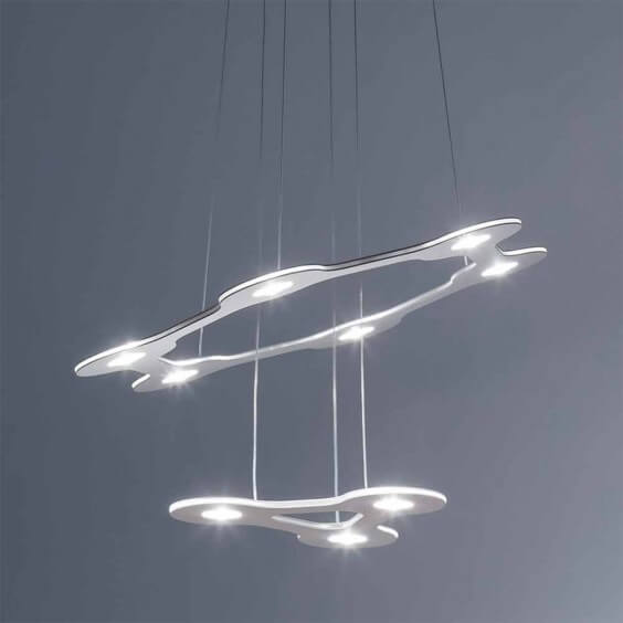 Lumen Center Flat Saturn pendant lamp - Agof Store