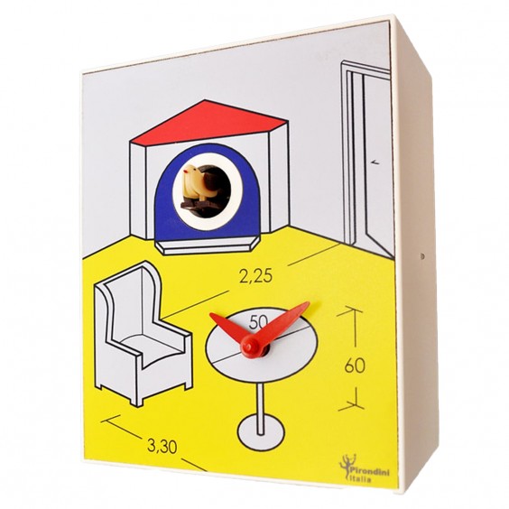 Pirondini D'Apres Archi Cuckoo Clock - Agof Store