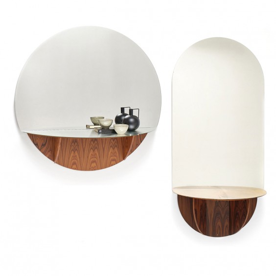 Mogg Brame Mirror With Shelf - Agof Store