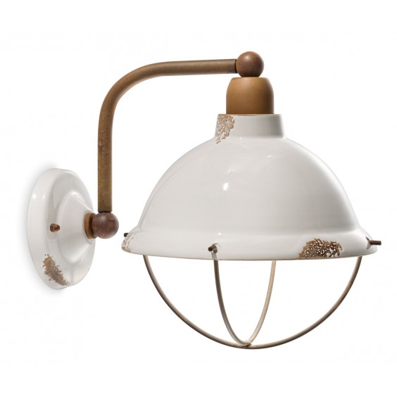 Ferroluce Industrial C1681 wall lamp - Agof Store