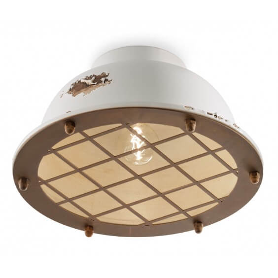 Ferroluce Industrial C1760 wall ceiling lamp - Agof Store