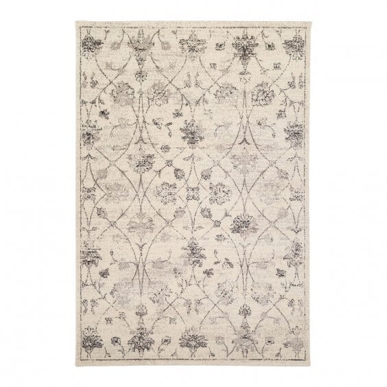 AFK Living Floral Silver rug - Agof Store