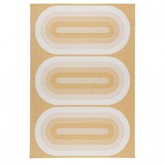 AFK Living Ellipse Yellow outdoor rug - Agof Store