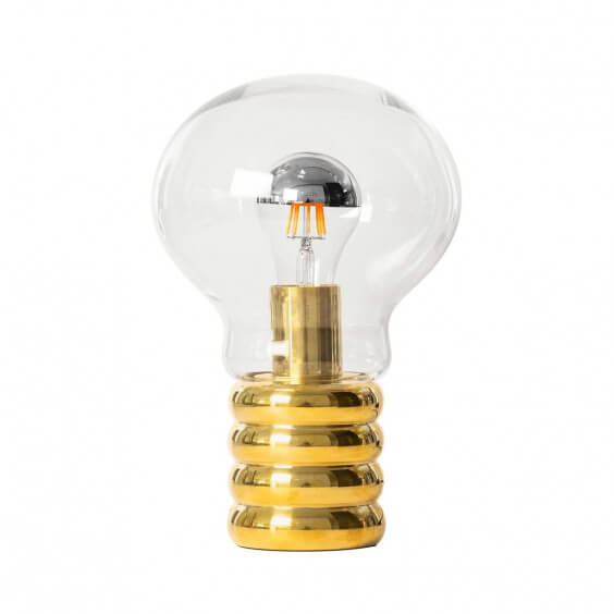 Ingo Maurer Bulb Brass Tischleuchte - Agof Store