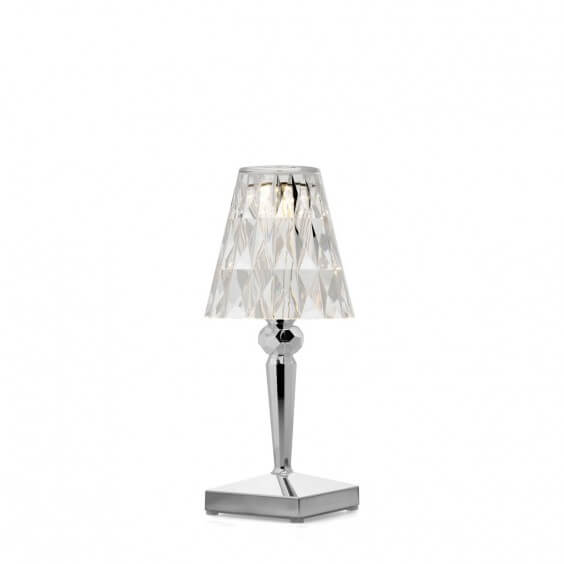 Battery Metallised Table Lamp Kartell - Agof Store