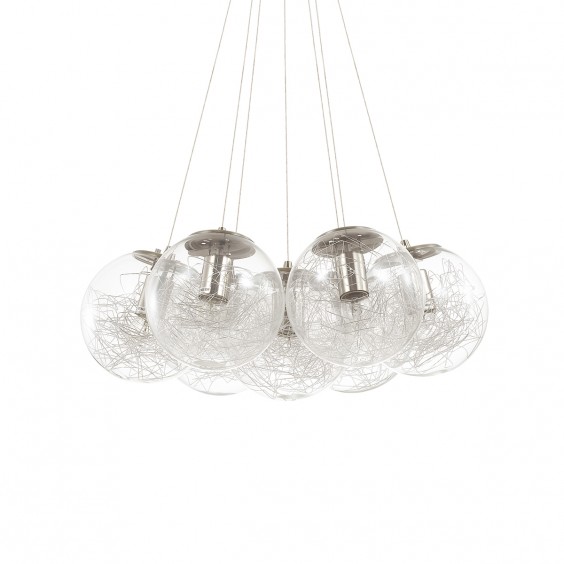 Ideal Lux Mapa Sat 7 pendant lamp - Agof Store