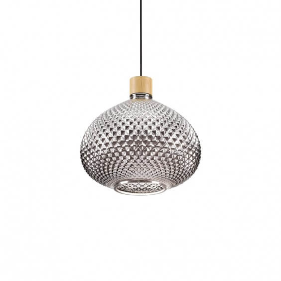 Ideal Lux Bergen Ø 30 cm pendant lamp - Agof Store