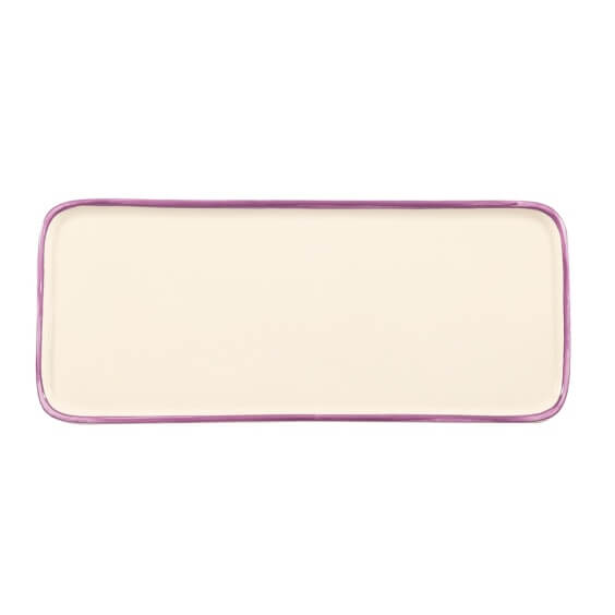 Zafferano Lido Rim Rectangular Plate - Agof Store