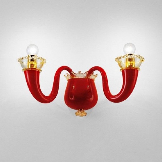 Gio Ponti 99.81 Lampada da parete Venini - Agof Store