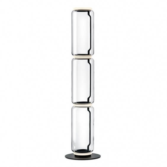 Flos Noctambule 3 High Cylinders Small Base Floor Lamp - Agof Store