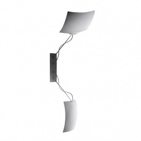 Ingo Maurer 2 x 18 x 18 wall ceiling lamp - Agof Store