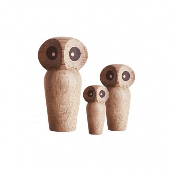 Architectmade Owl Holzfigur - Agof Store