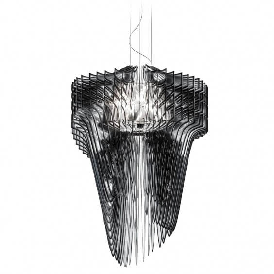 Aria black fade Lampada a sospensione Slamp - Agof Store