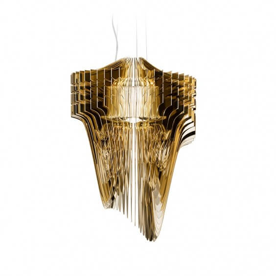 Aria gold Lampada a sospensione Slamp - Agof Store