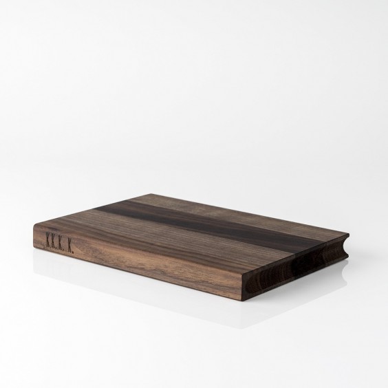 KnIndustrie Kn Book cutting board nut - Agof Store